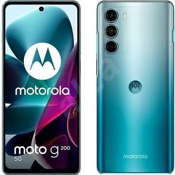 Motorola Moto G200 Dual-SIM 128GB ROM + 8GB RAM (GSM Only | No CDMA) Factory Unlocked 5G Smart Phone (Glacier Green) - International Version