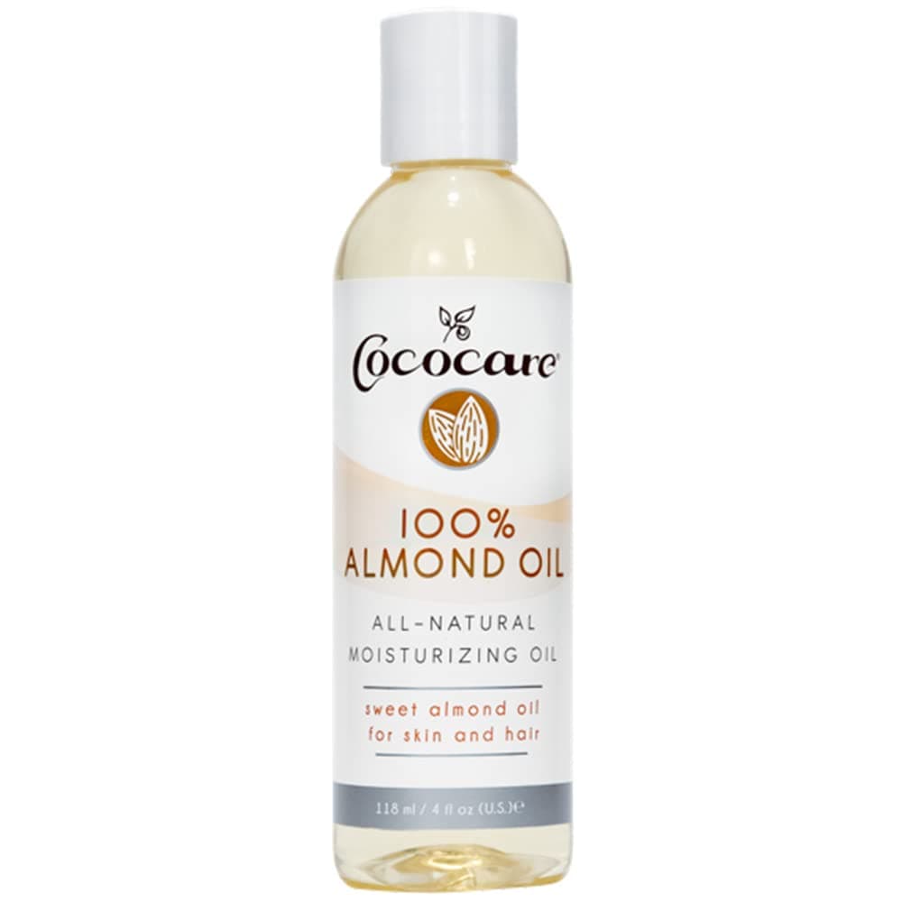 Cococare, 100% Natural Almond Oil, 4 fl oz (118 ml)