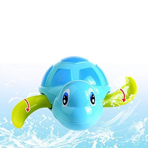 Cartoon Animal Tortoise Baby Bath Toy Infant Swim Turtle Chain Clockwork Classic Toys Kid Educational Toys
