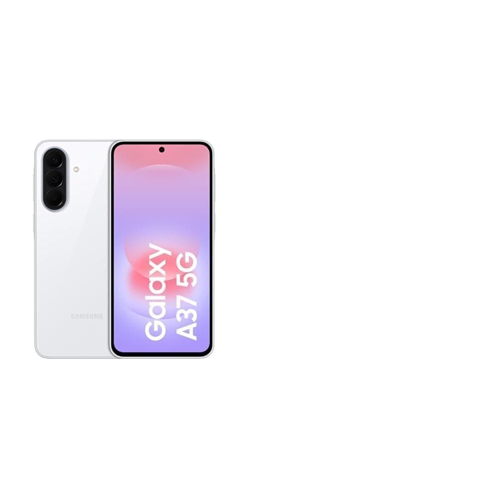 Samsung Galaxy A37 5G Android Smartphone, 128GB Storage, 8GB RAM, Awesome White, 6x OS Upgrades, 50MP Camera(KSA Version) with Samsung Care+ 2Y Accidental Damage for A2, A3 smartphones [Digital Code]