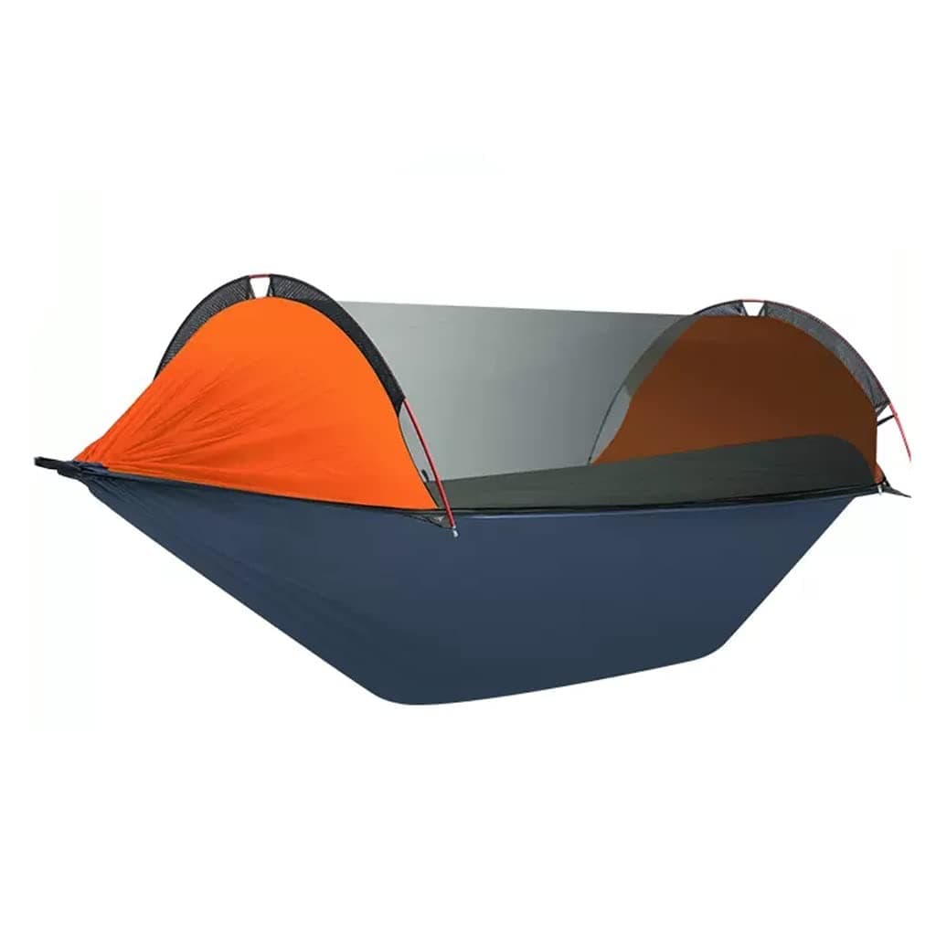 Outdoor Hammock Anti-rollover Travel Camping Portable Hammock Hanging Chair Outdoor Portable Camping Travel Equipment (Color : Orange, Size : 290 * 140cm)