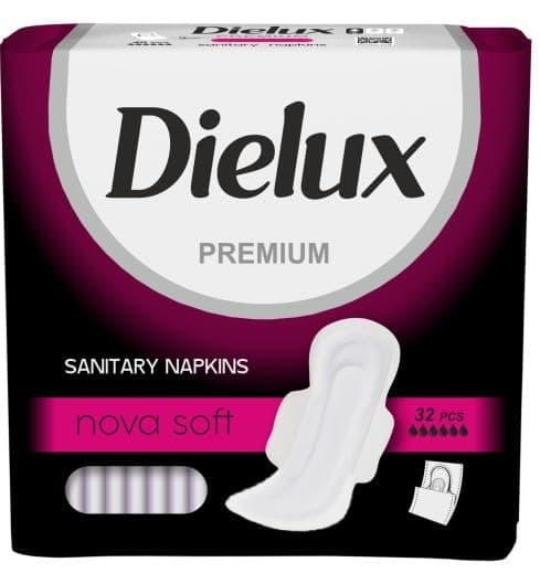 Premium Nova Mega Sanitary Napkins 32-Piece, 280 mm Length