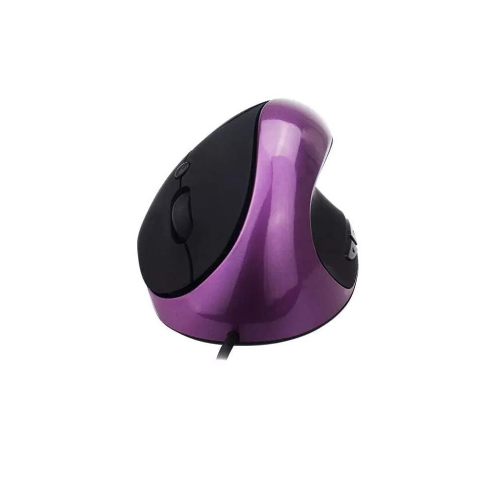 computer accessory, GoolRC Optical Vertical Mouse Ergonomic Wired Mouse USB Mice 5 Button for PC Laptop(Purple)