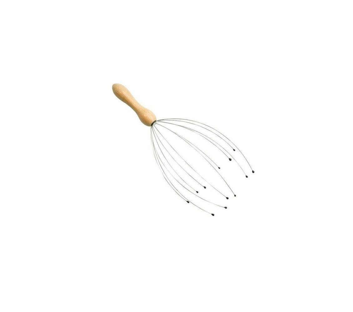 Massage Head r Scalp Neck Handy Headache Stress Relief Tension Relaxation