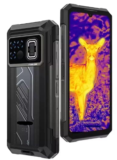 Fire 6 MAX 5G Rugged Phone Dimensity 7050 6.72" 8GB + 256GB 20800mAh Battery Night PhotographySmartphone