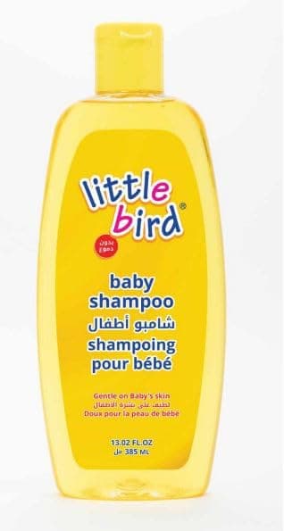 Little Bird Baby Shampoo for Boys – Gentle Tear-Free Formula, Softens Hair & Scalp – 385ml - (BY Al Emlaq)
