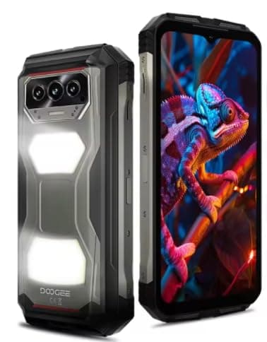 V Max S 5G Rugged Phone Dual Camping Lights 22000mAh Battery Android 15 24GB(8+16) 256GB 108MP AI Camera Smartphone