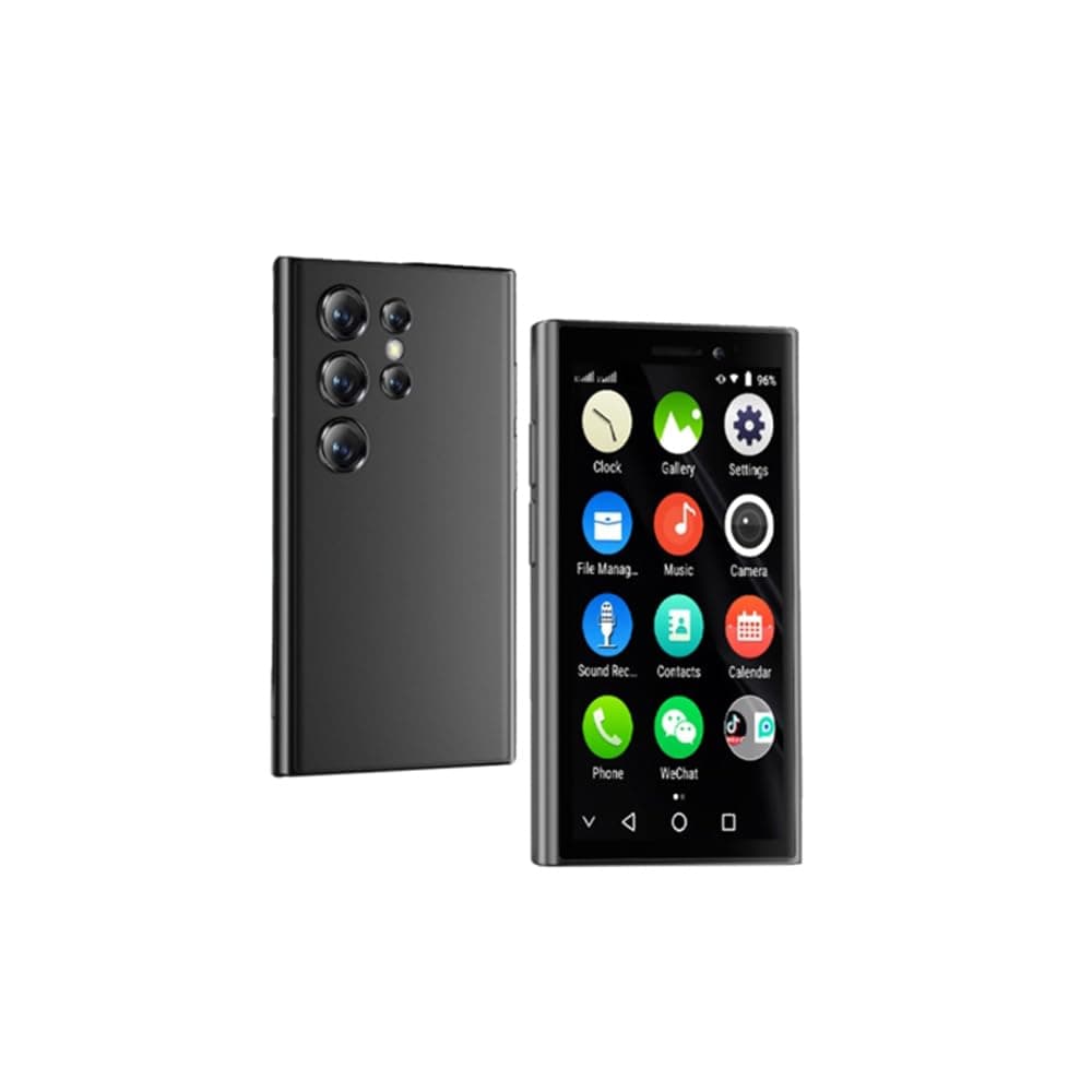SOYES XS24-Pro 3G Mini Smartphone 3.0 inch 2GB RAM 16GB ROM 900mAh Android 9 Dual SIM Face ID Dual Camera WiFi Bluetooth