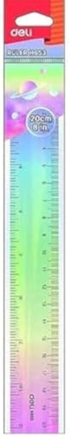 DELI RULER 30 CM, 12 INCH