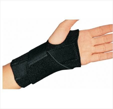 Mck24703000 - Djo Global Wrist Splint Cinch-Lock Neoprene Right Hand Black One Size Fits Most