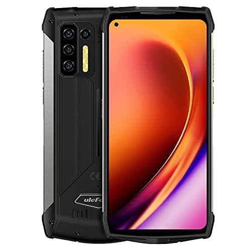 Armor 13 Rugged Phone, Infrared Distance Measure, 8GB+256GB Quad Back Cameras, Face ID & Fingerprint Identification, 13200mAh Battery, 6.81 inch Android 11 MTK Helio G95, 4G, OTG, NFC (Black)