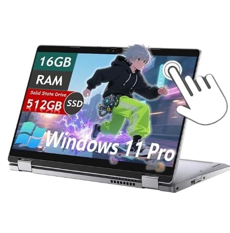 Dell Latitude 5310 (2-in-1) Laptop, 13.3" FHD Touchscreen, 10th Gen i7 Processor, 16GB RAM, 512GB SSD, Windows 11 Pro, Renewed