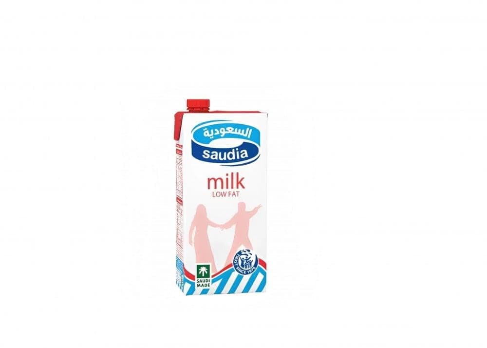 Saudia Low Fat Milk 2 Liter