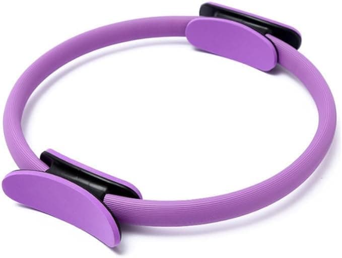 Pilates Ring Circle, Fitness Ring Magic Exercise Circle Dual Grip Yoga Pilates Ring, Resistance Circle for Home Thigh Workout, Pelvic Floor Muscle Training