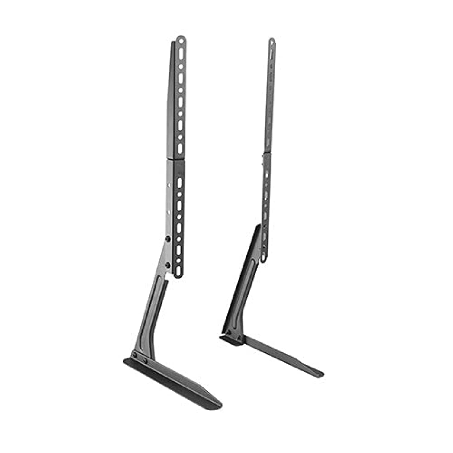 حامل تلفزيون مزود بقاعدة لسطح الطاولة للشاشات مقاس 23 بوصة الى 70 بوصة، مناسب لاي تلفزيون، مقاس عالمي، سعة تحميل 50 كغم، حامل تلفزيون شديد التحمل لسطح الطاولة بتصميم بسيط من هامود، ham-001