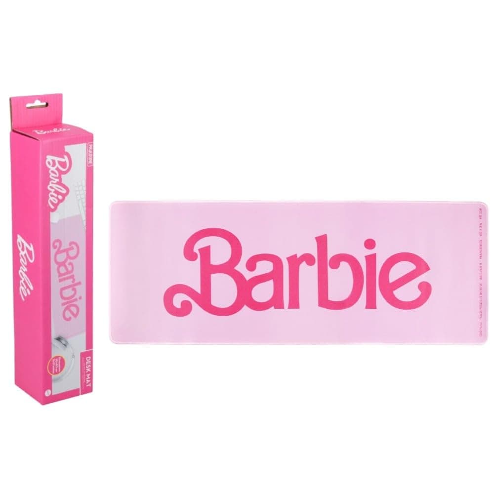 Paladone Barbie Official Licensed Large Computer Mat for Keyboard and Mouse Women and Kids Home Office Decor, Gaming Gift Desk Accessory