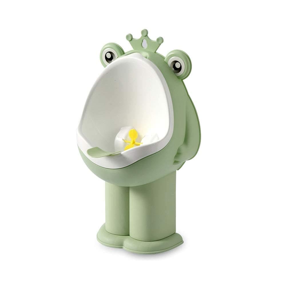 Children's Urinal Kids Toilet Child Standing Urinal Wall Mounted Toilet for Boy Portable Frog Toilet Training Split Design Potty (B)