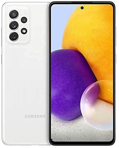 Samsung Galaxy A72 4G Dual A725F-DS 256GB 8GB RAM Factory Unlocked (GSM Only | No CDMA - not Compatible with Verizon/Sprint) International Version - Awesome White
