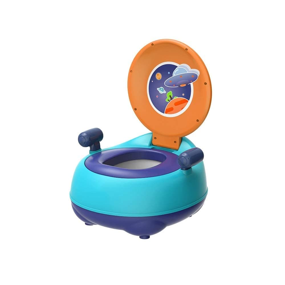 Portable Baby Pot Children's Potty Baby Toilet Bowl Bedpan Portable Kids Urinal Comfortable Backrest Potties for 2-5 Boy Girls