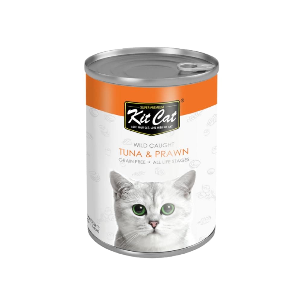 Kit Cat Wet Food Tuna & Prawn 400g