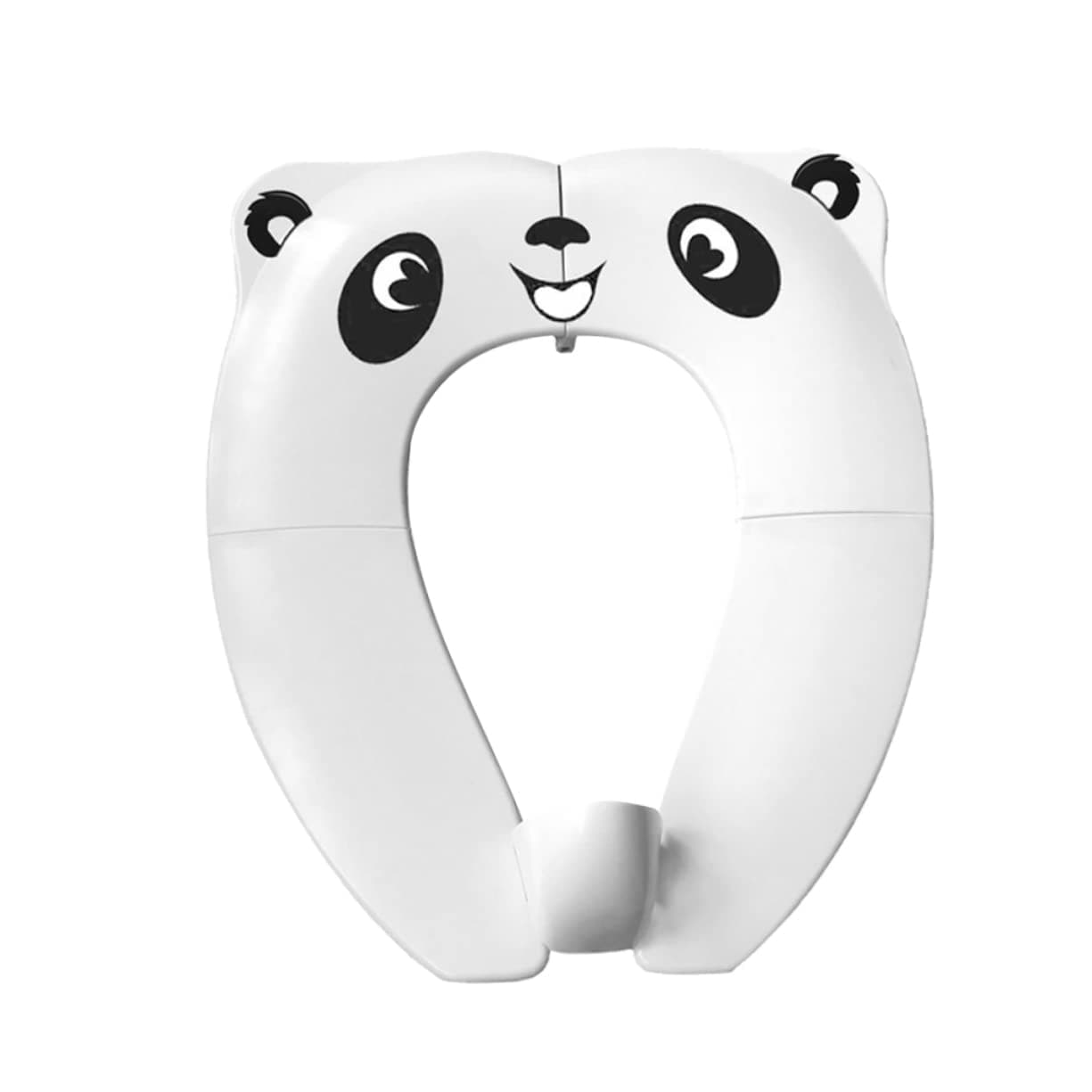 Didiseaon Foldable Kids Toilet Training Seat Toddler Potty Seat Adorable Cartoon Design Handles Safe for Travel