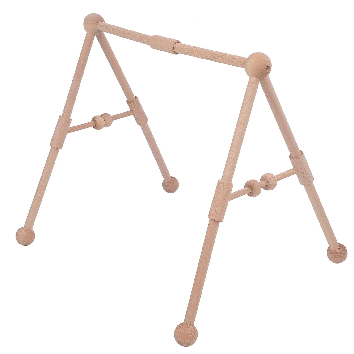 Wooden Activity Gym with Durable Craftsmanship | Safe wooden material, supports motor skill growth, ideal for indoor and outdoor, easy to carry