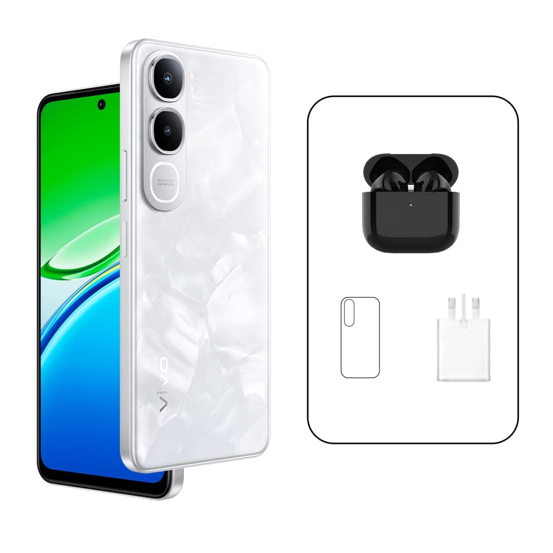 vivo Y31s 5G (White, 8GB RAM, 256 GB) With Exclusive Gifts: TWS And 24 Months Warranty and 12M Screen Replacement