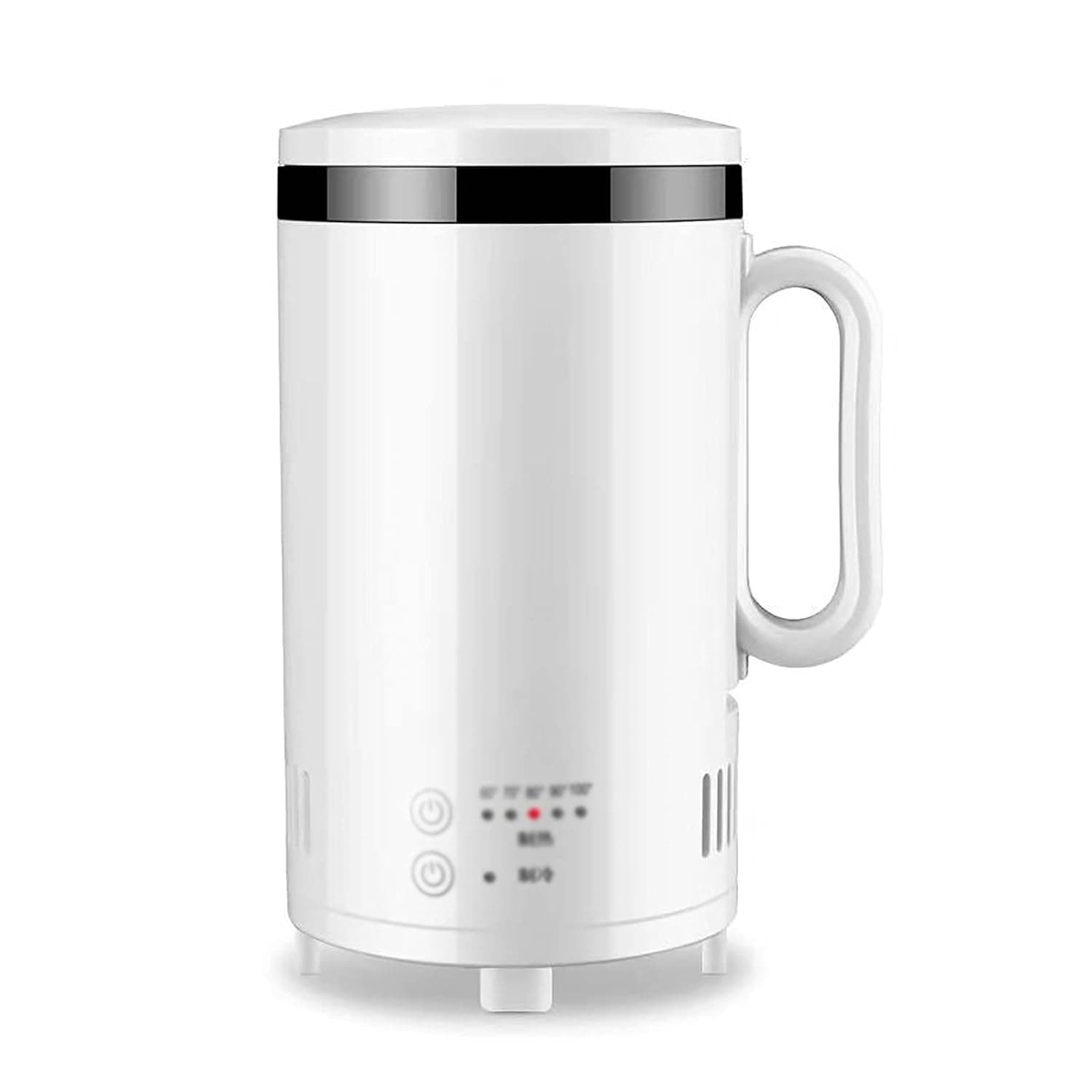 HiInn Cupcooler Car Household Heating And Cooling Cups Heating Water Cups Kettles Household Refrigeration Cups Portable Refrigeration Cup (Color : White, Size : 11x11x20CM)