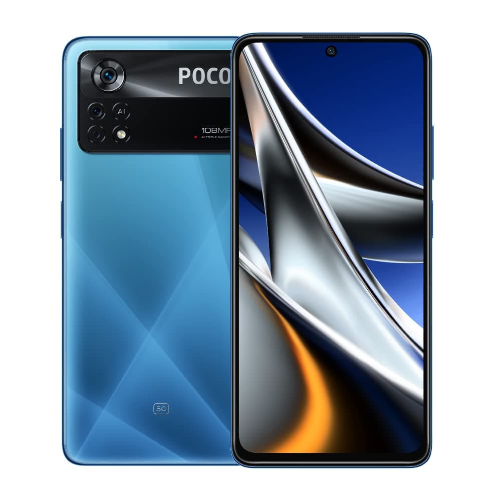 Xiaomi Poco X4 Pro 5G Dual SIM NFC Enabled Lazer Blue 8GB RAM 256GB