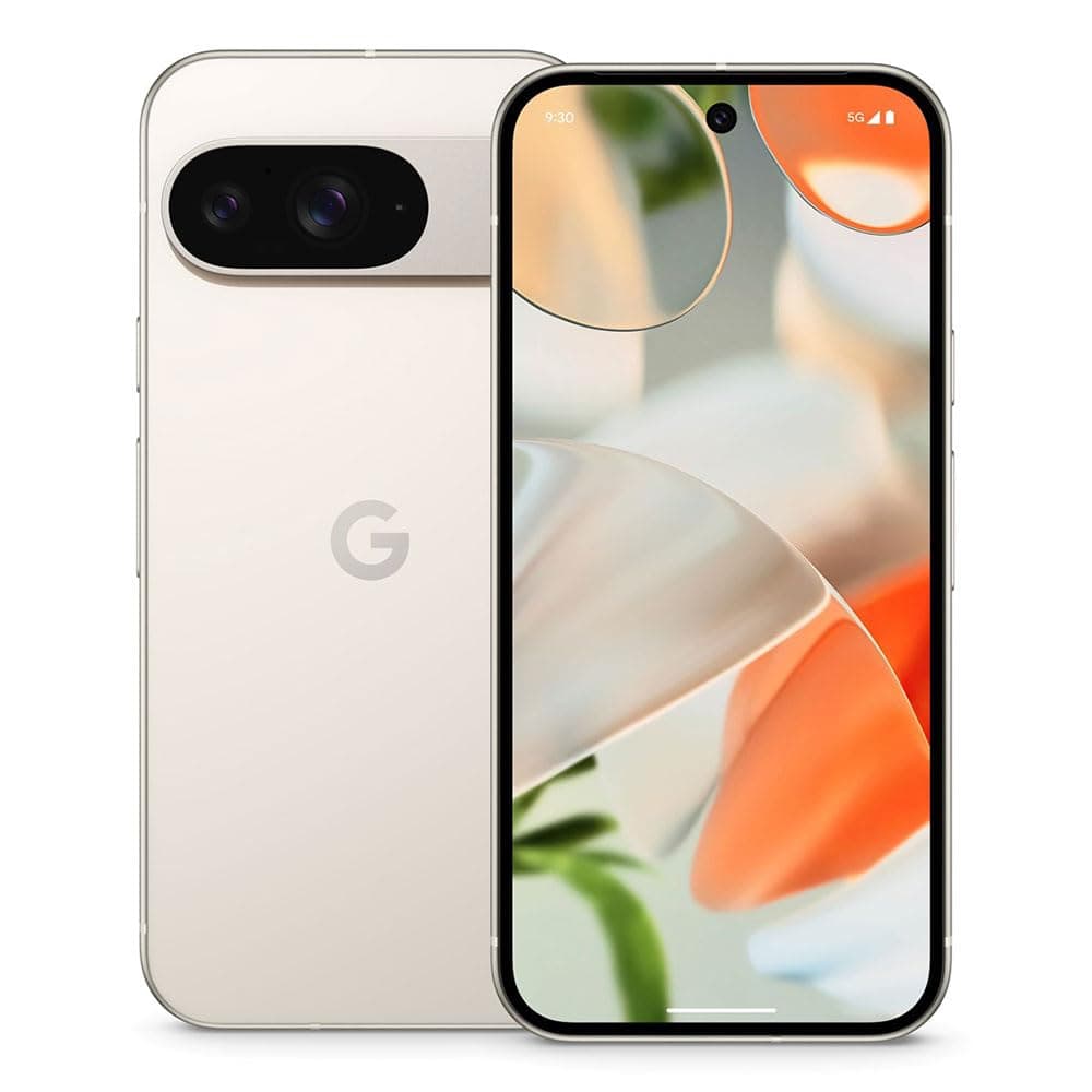 Google Pixel 9 5G 2024 (GUR25 | International Version) 6.3-inch Dual-SIM (nano-SIM, eSIM), Unlocked Android 14 Smartphone (128GB Storage + 12GB RAM, Porcelain)