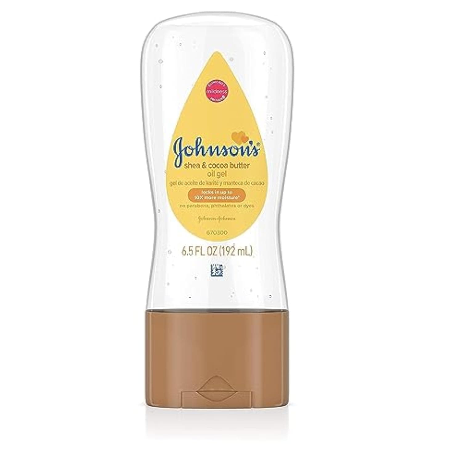 Johnson's Baby Oil Gel Shea & Cocoa Butter 6.5oz