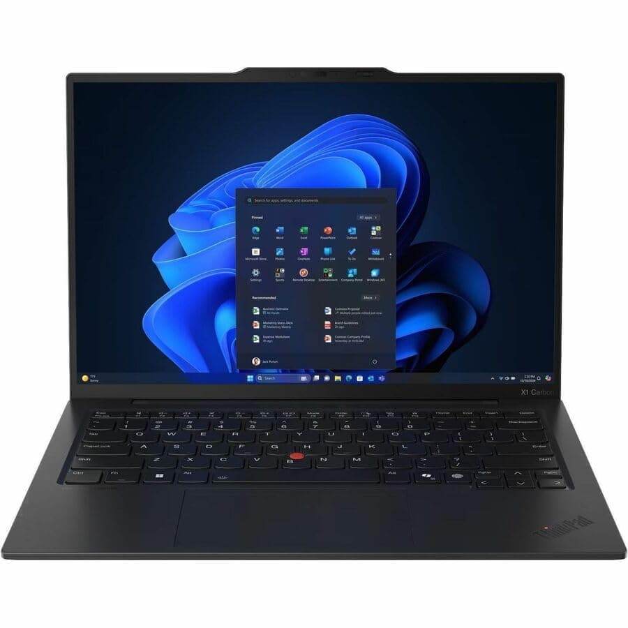 Lenovo ThinkPad X1 Carbon Gen 13 21NX00FRUS 14" Ultrabook - WUXGA - 60 Hz - Intel Core Ultra 5 225U - Intel Evo Platform - 16 GB - 512 GB SSD - English Keyboard - Black Paint