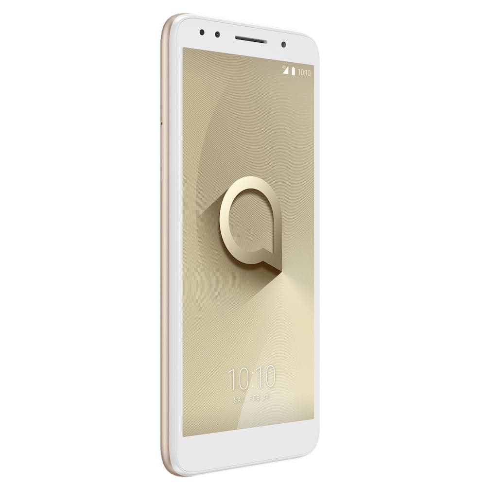 Alcatel 1X Dual-SIM 16GB ROM + 2GB RAM (GSM Only | No CDMA) Factory Unlocked 4G/LTE Smartphone (Gold) - International Version
