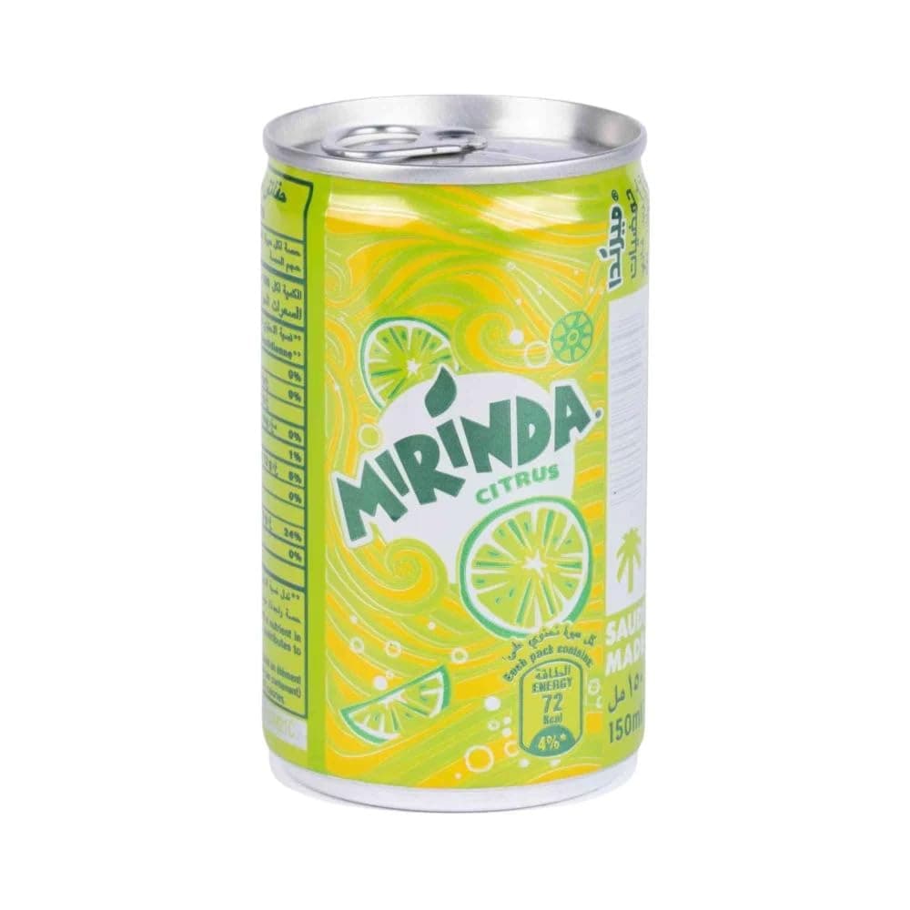 Mirinda Citrus Soft Drink Can 150 ml