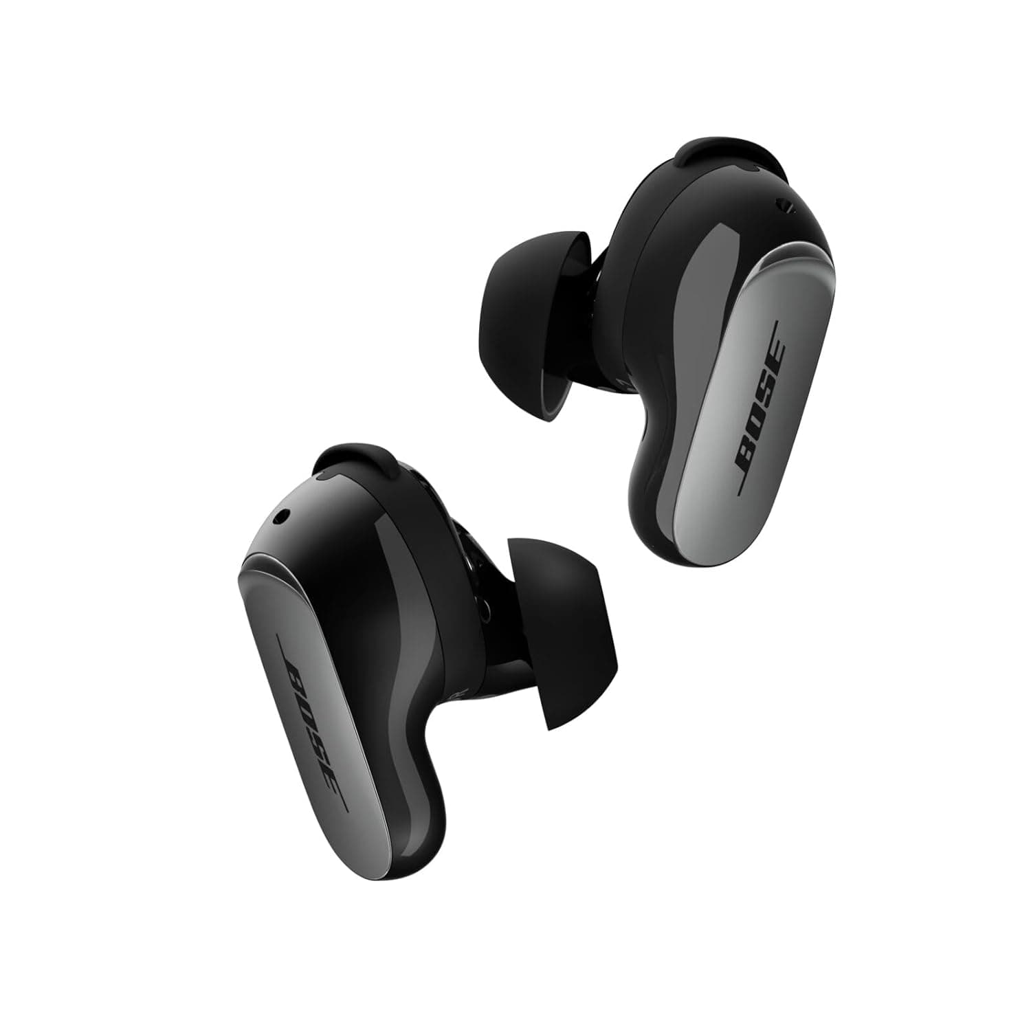 Bose New QuietComfort Ultra Bluetooth Earbuds (2nd Gen), Wireless Noise Cancelling earbuds, Up to 6 hours battery, IPX4 Rating, Immersive Audio, Deep Bass, Black