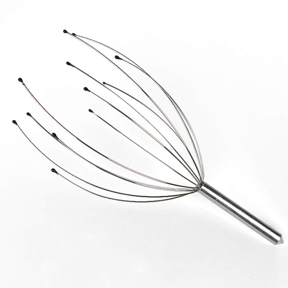 1pcs Head Massage Device with 20 Massage Fingers Spider Shape Head Massage for Relaxing Head Wellness Gift for Head Massage and Perfect Relaxation Great Gift