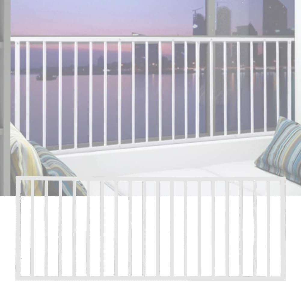 Child Safety Window Grille for Home, Safety Window Poles to Prevent Accidental Drops, Adjustable Window Grill for Kids (50 x 149.9 cm)