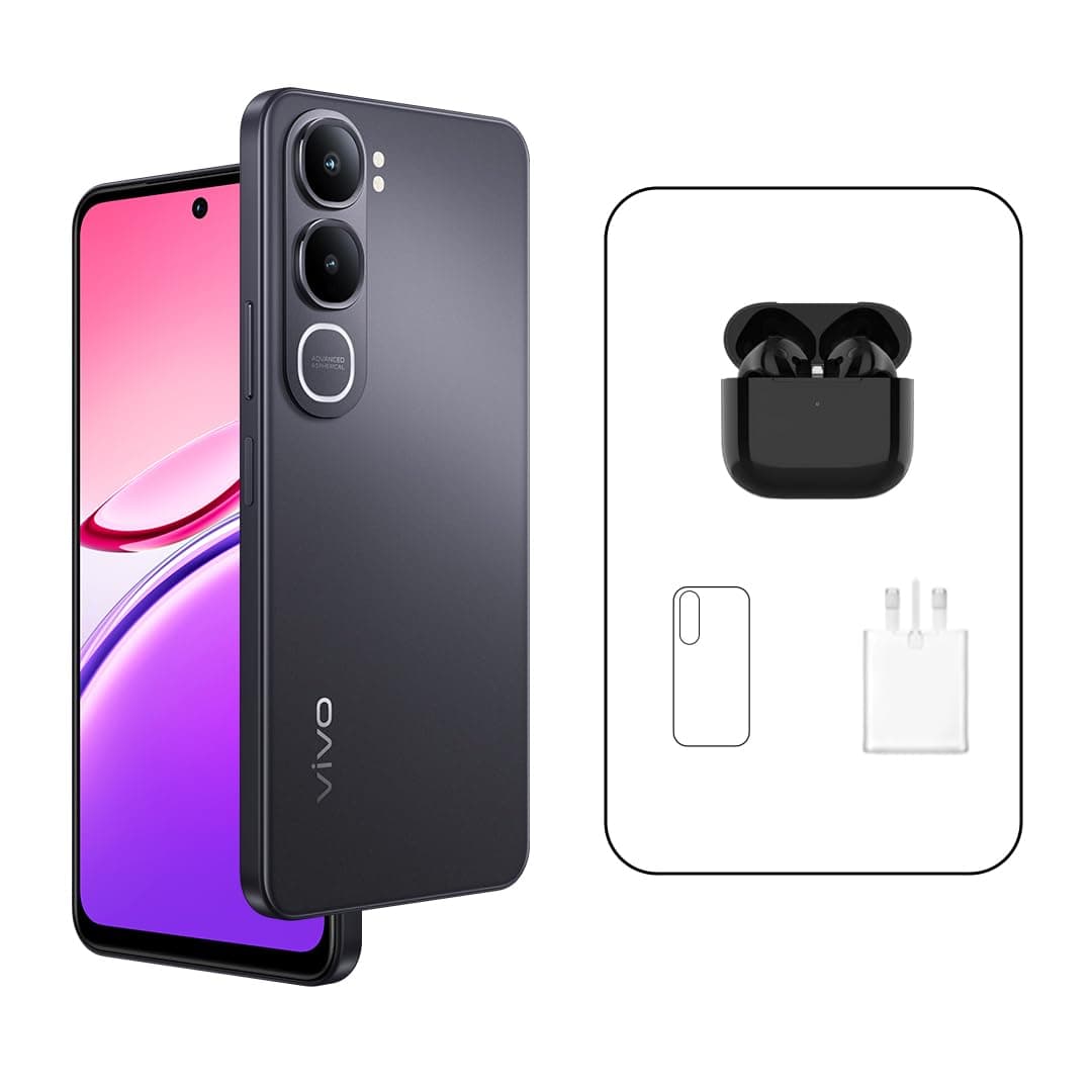 vivo Y31s 5G (Black, 8GB RAM, 256 GB) With Exclusive Gifts: TWS And 24 Months Warranty and 12M Screen Replacement
