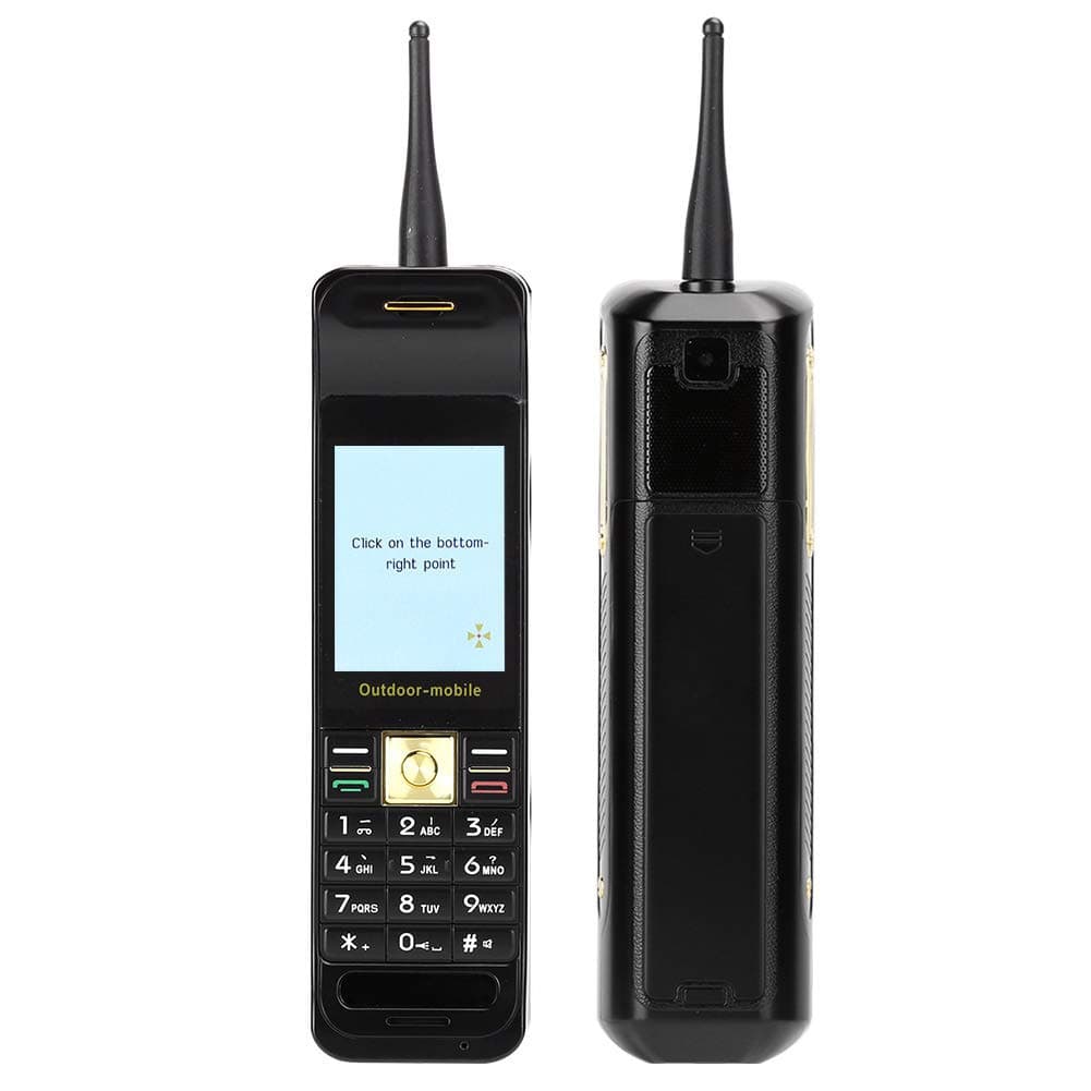 2.2'' Business Mobile Phone, Dual Card Classic Retro Mobile Phone, Power Bank Phone with Quad Frequency 850MHZ 900MHZ 1800MHZ 1900MHZ (Black)