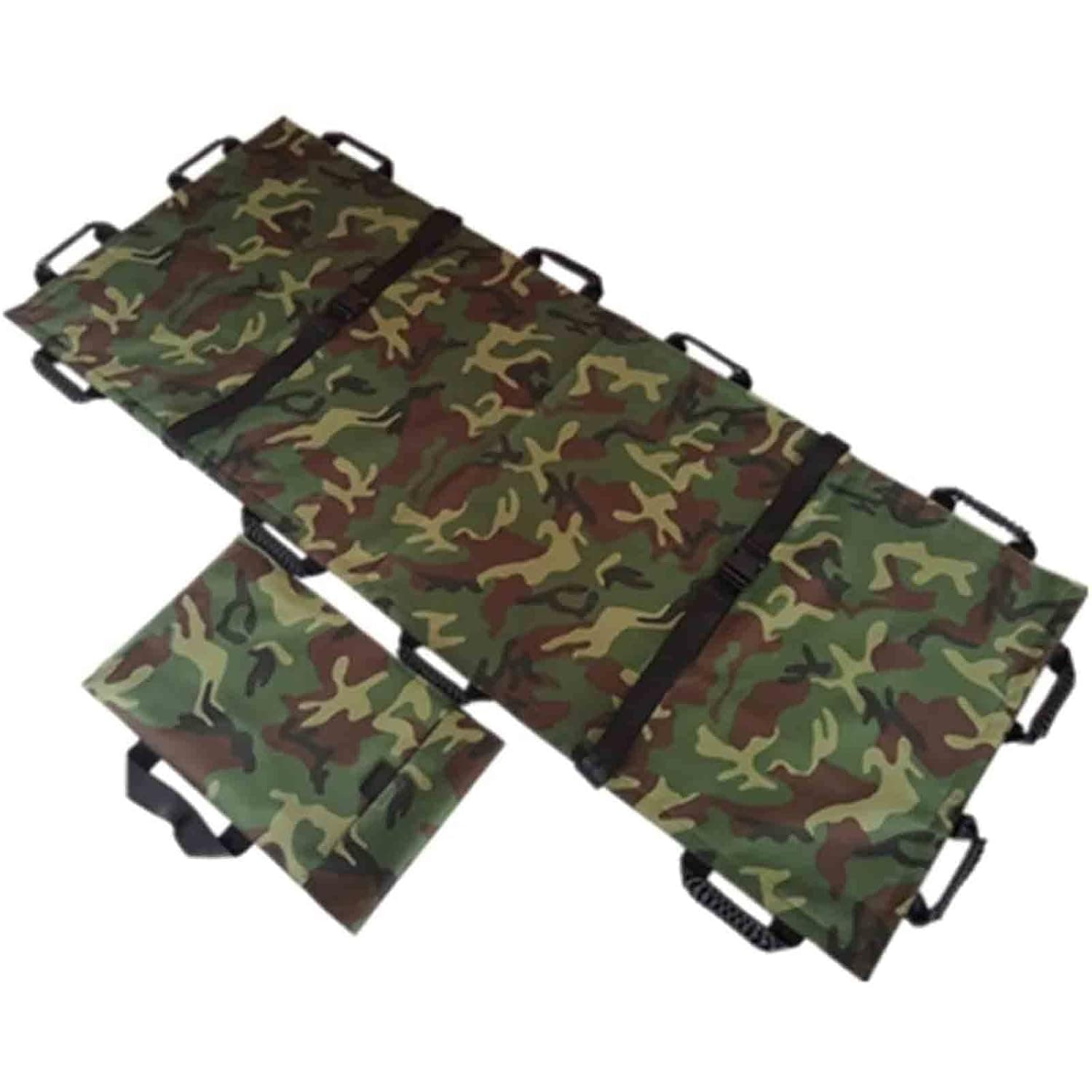 Collapsible Soft Stretcher, Portable Emergency Stretcher Home Medical Stretcher, Waterproof Canvas Stretcher with Handbag,for Clinic Home (Color : B)