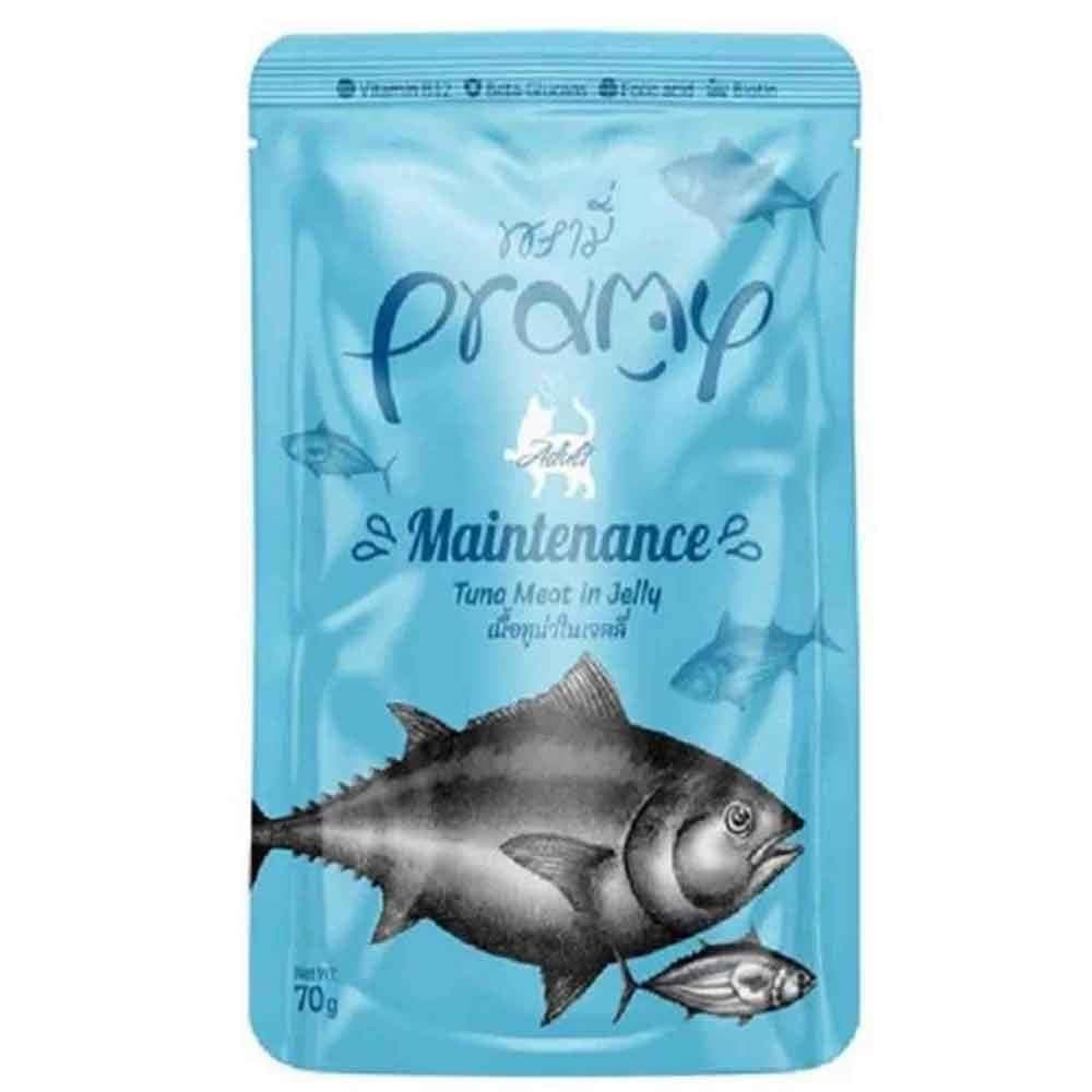 Pramy Cat Tuna in Jelly Adult Cat Wet Food 70 g