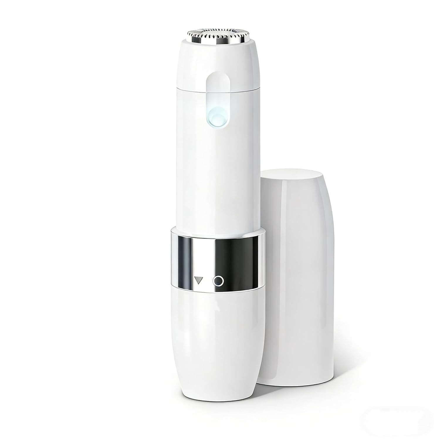 Mini Facial Hair Remover for Women's Face, Portable Electric Shaver/Razor With Smart Light, Hair Removal for Women, Dermaplaning Tool, Trimmer