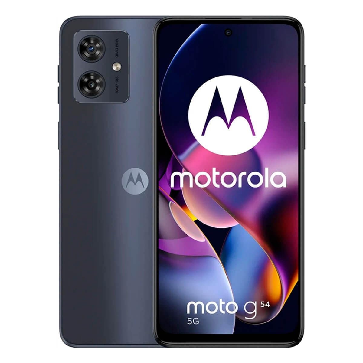 Motorola Moto G54 Dual-SIM 256GB ROM + 12GB RAM (GSM Only | No CDMA) Factory Unlocked 5G Smartphone (Midnight Blue) - International Version