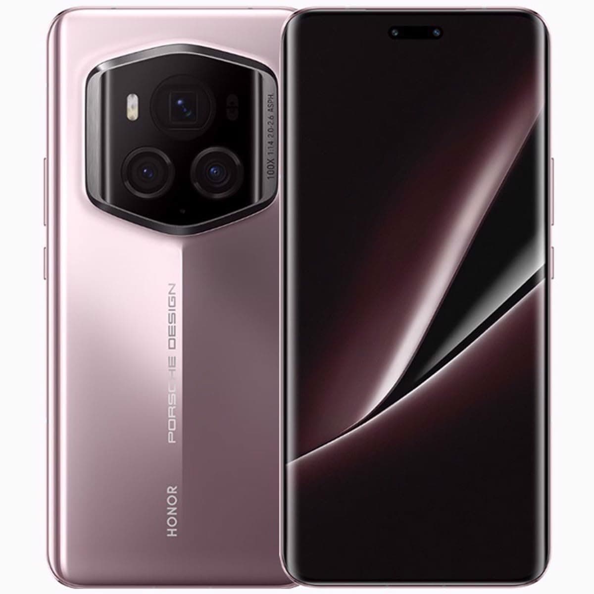 Honor Magic6 RSR Porsche Design DUAL SIM 1TB ROM + 24GB RAM (GSM Only | No CDMA) Factory Unlocked 5G Smartphone (Frozen Berry) - International Version