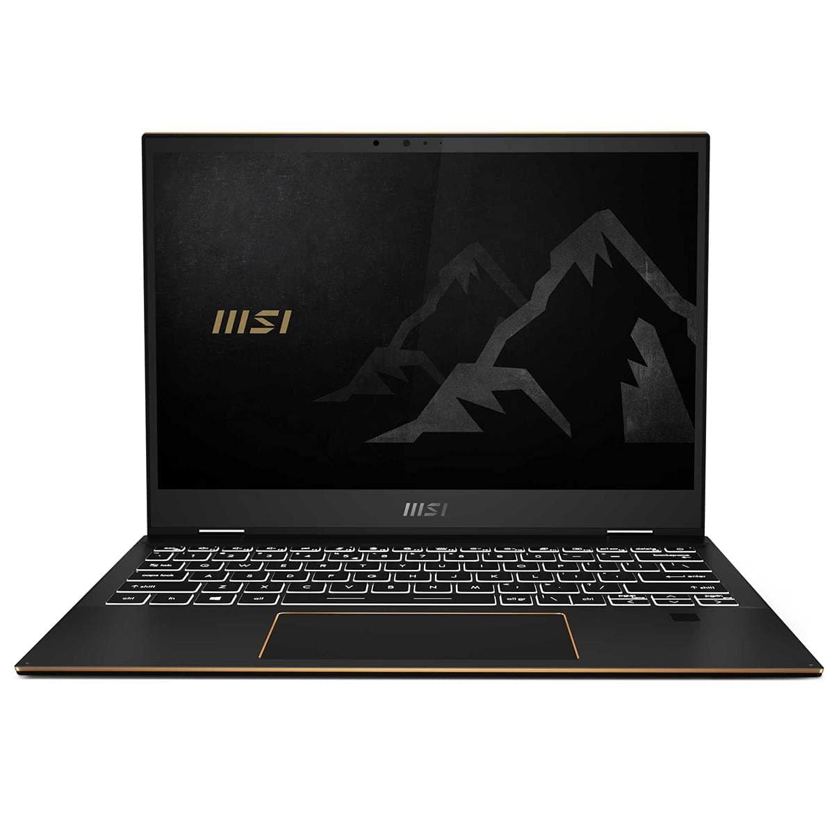 MSI Summit E13 Flip Evo Professional Laptop: 13" IPS-Level Touch Screen, Intel core i7-1185G7, Iris Xe, 16GB RAM, 512GB NVMe SSD, Win10 Home, Ink Black (A11MT-023)