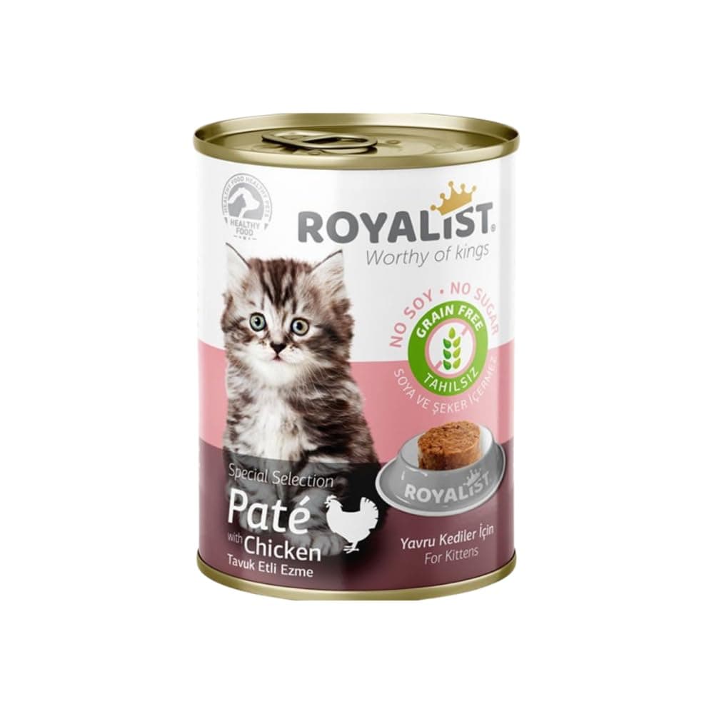 Royalist Kitten Cat Paté with Chicken 400g