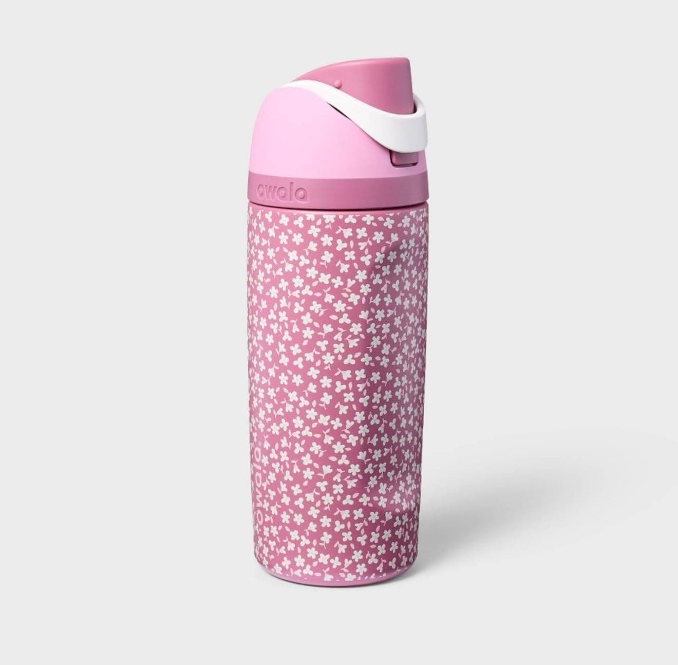 Owala x Cat & Jack FreeSip Kids Water Bottle 16 fl oz | FreeSip Insulated Water Bottle - Itty Bitty Bouquet