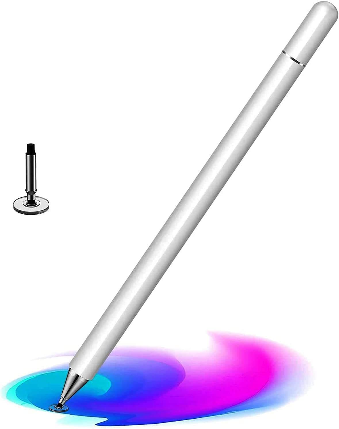 اتش اي واي اي قلم ستايلس سلبي لشاشات اللمس، متوافق مع اجهزة اي او اس واندرويد وايباد وايفون وسامسونج والتابلت، قلم ستايلس لشاشة اللمس للاجهزة الذكية