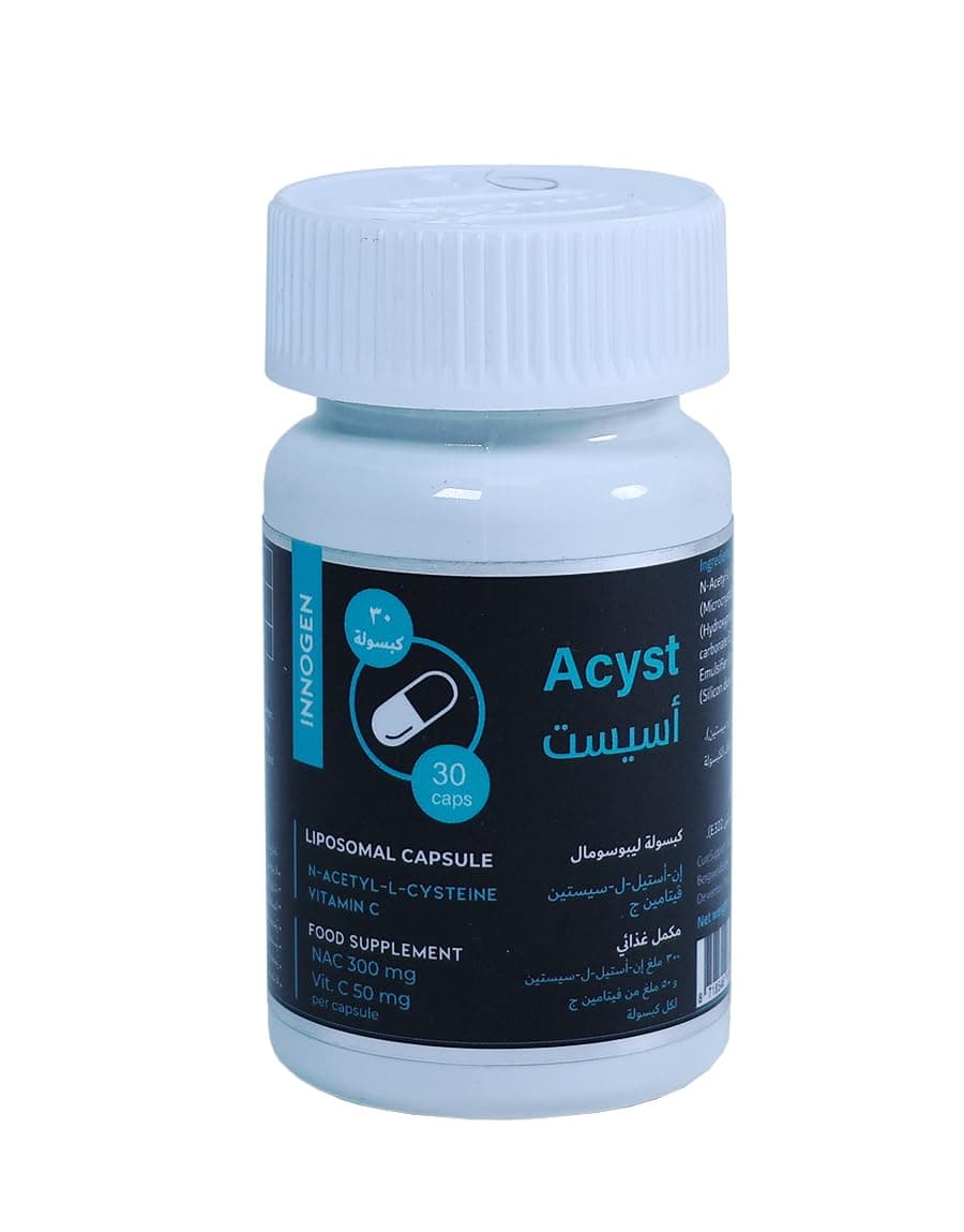 Asest – Liposomal N-Acetylcysteine (NAC) 300mg + Liposomal Vitamin C | Helps Reduce Mucus Viscosity & Support Respiratory Health | Immune Support | 30 Capsules