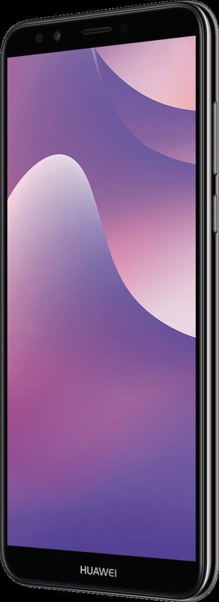 Huawei Y7 (2018) Dual-SIM 16GB ROM + 2GB RAM (GSM Only | No CDMA) Factory Unlocked 4G/LTE Smartphone (Black) - International Version